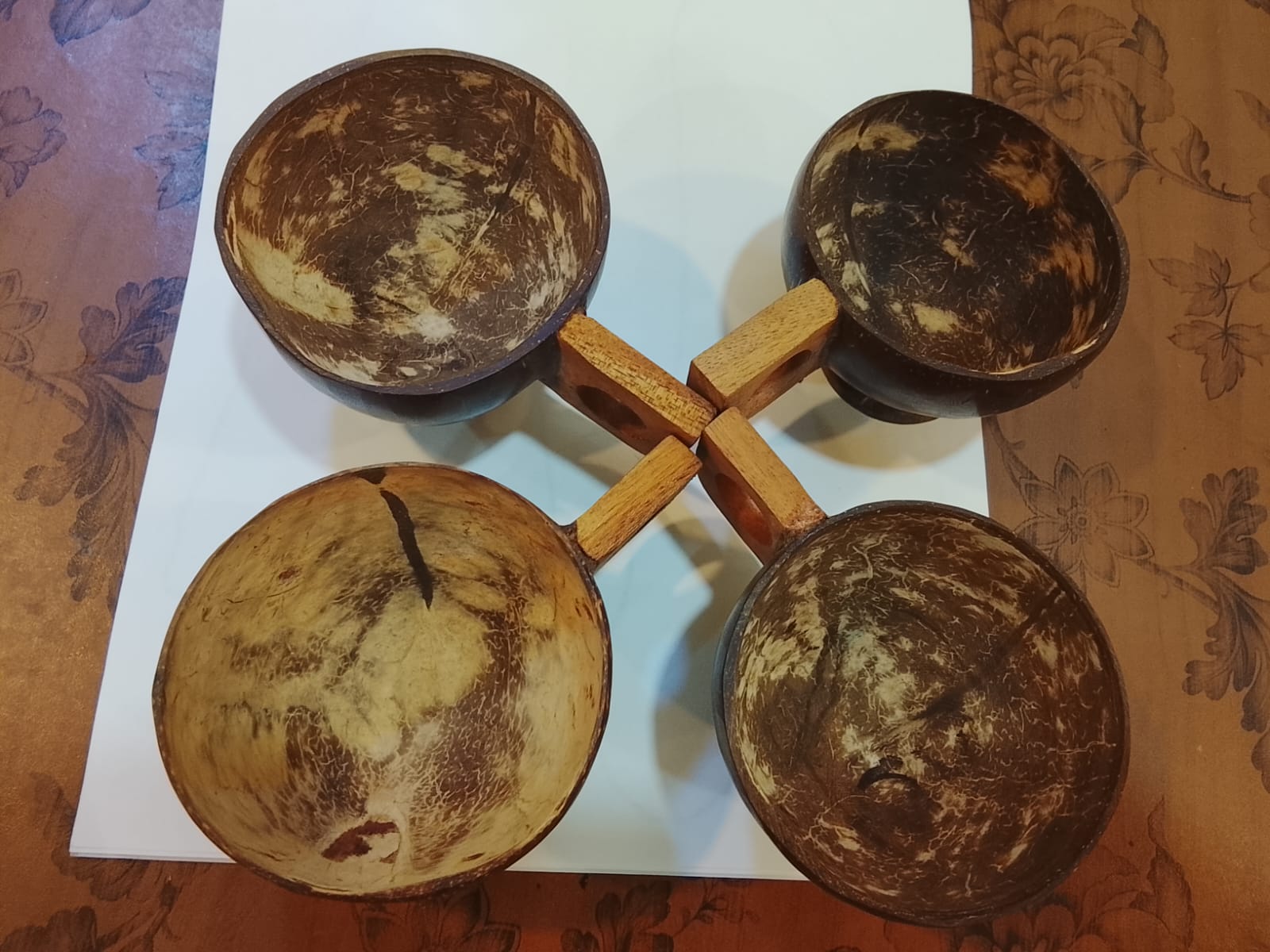 Coconut Shell Bowl Set